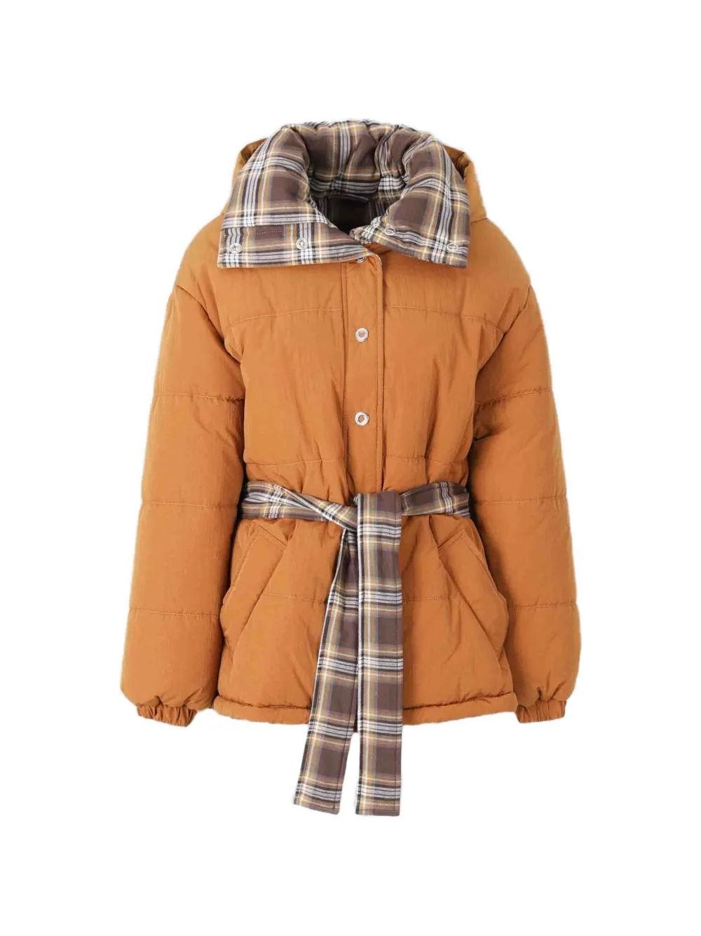Belted Quilted Jacket by MARBELL