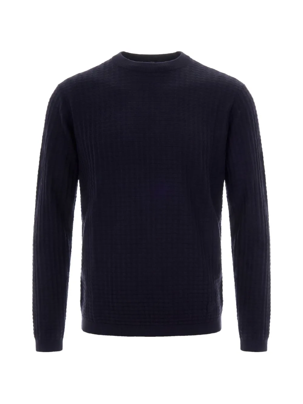 Waffle-Knit Sweater by Emporio Armani
