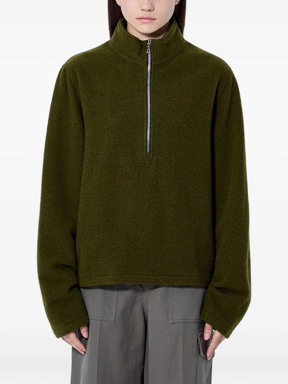 Half-Zip Sweater by Rier