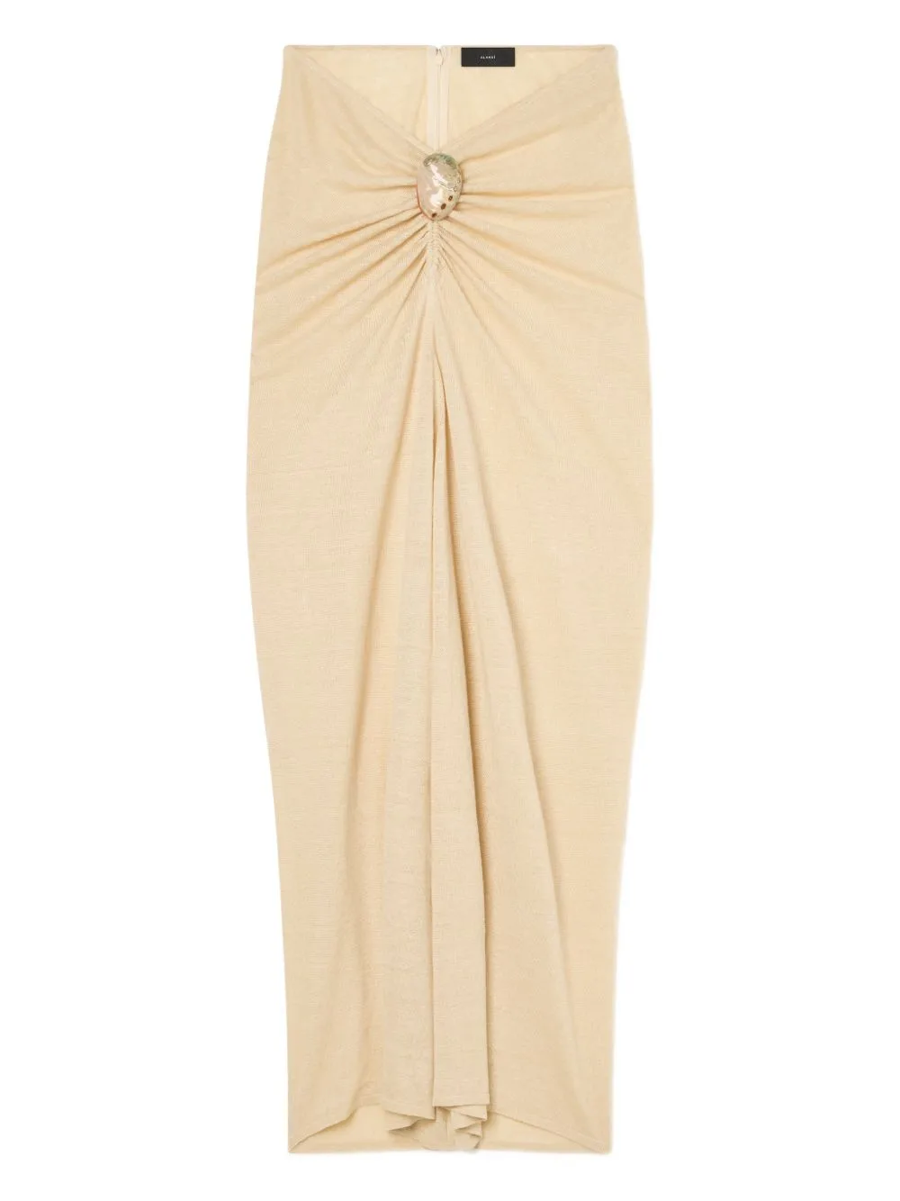 Mermaid Draped Midi Skirt by Alanui