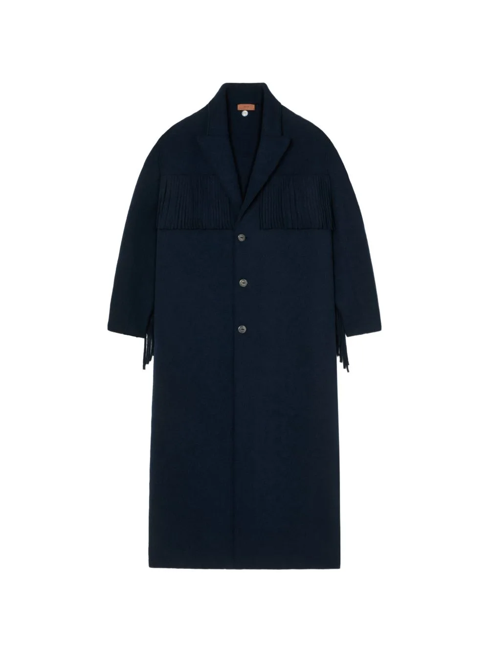 Spirit of the West Fringe-Detail Coat by Alanui