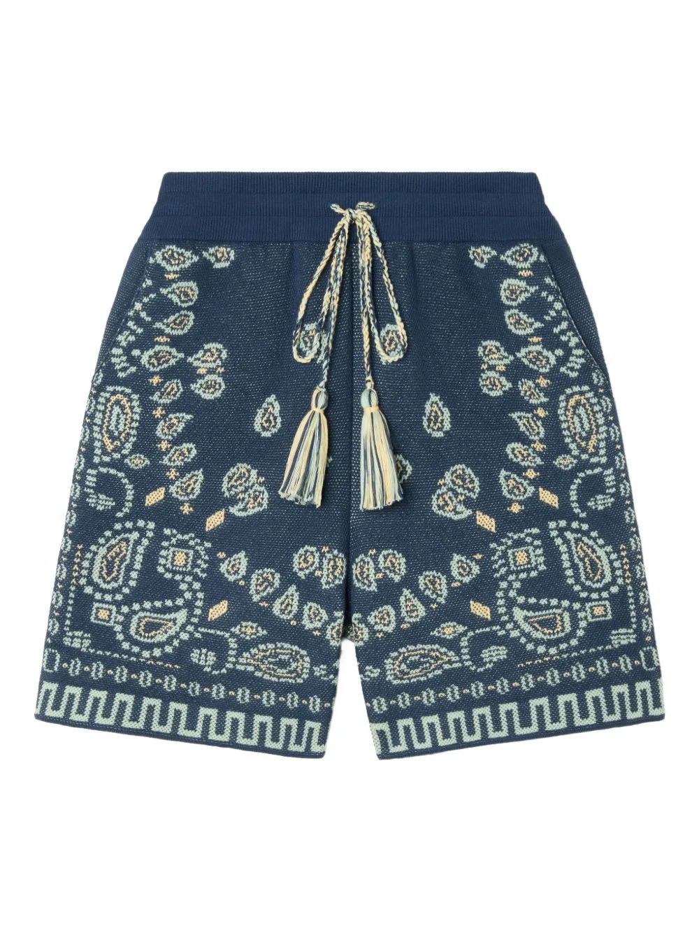 Paisley-Pattern Shorts by Alanui