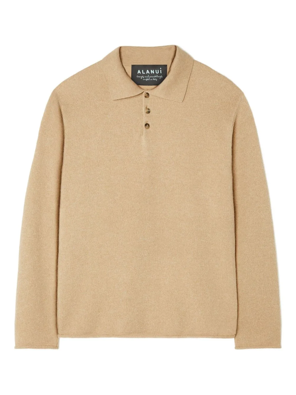 Finest Long-Sleeves Polo Shirt by Alanui