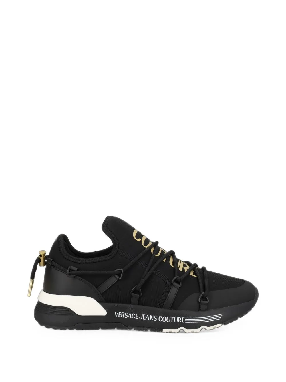 Logo-Print Lace-Up Sneakers by Versace Jeans Couture