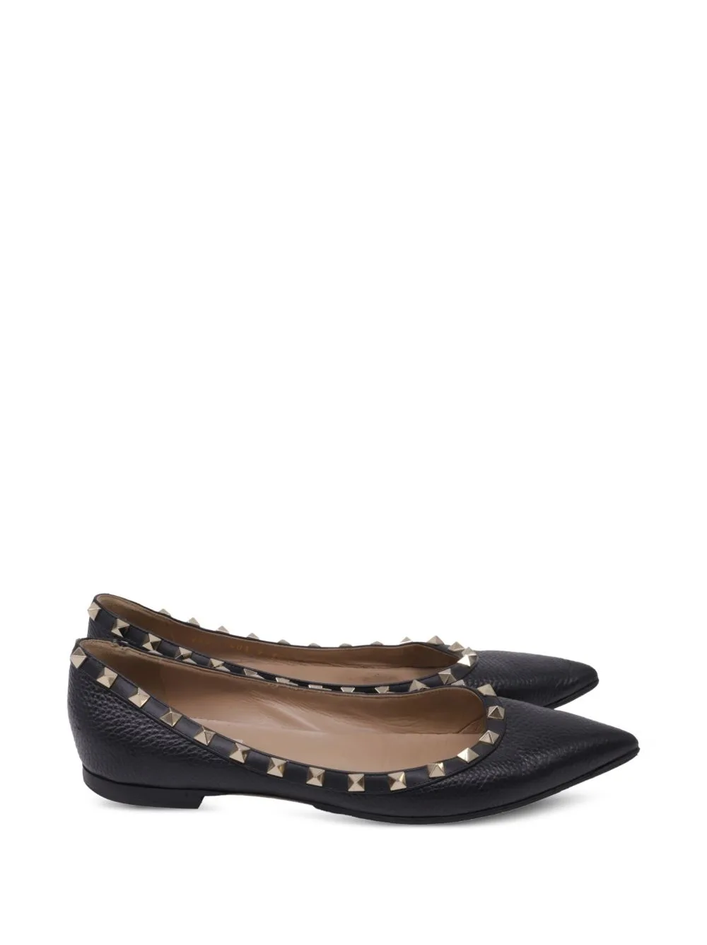 Rockstud Ballet Flats by Red Valentino Vintage
