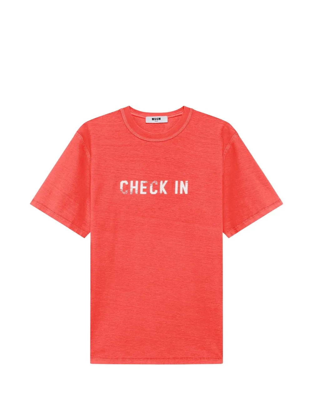 Slogan-Print T-Shirt by MSGM