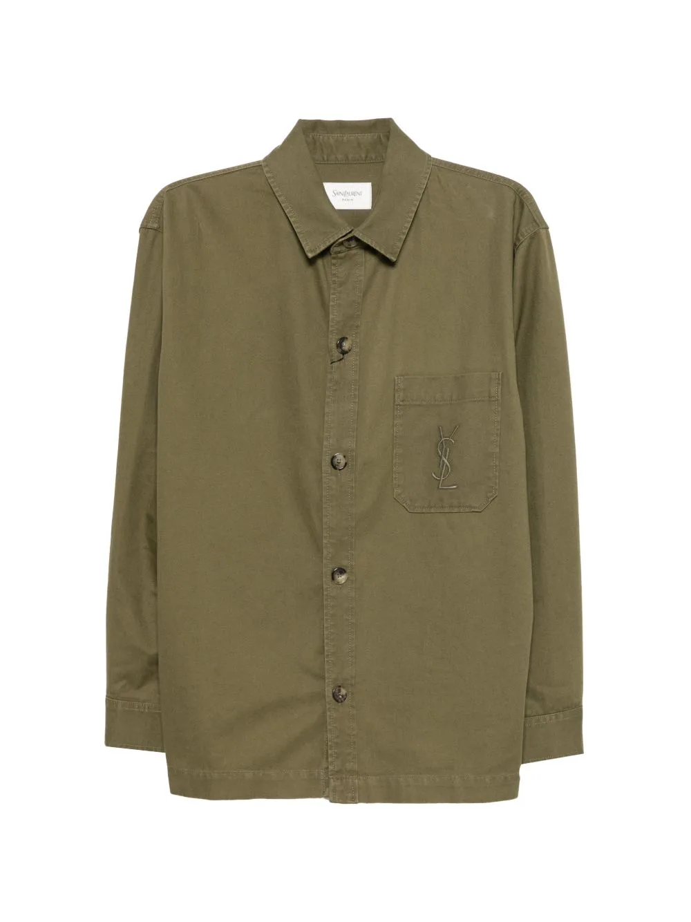 Cassandre Gabardine Overshirt by Saint Laurent