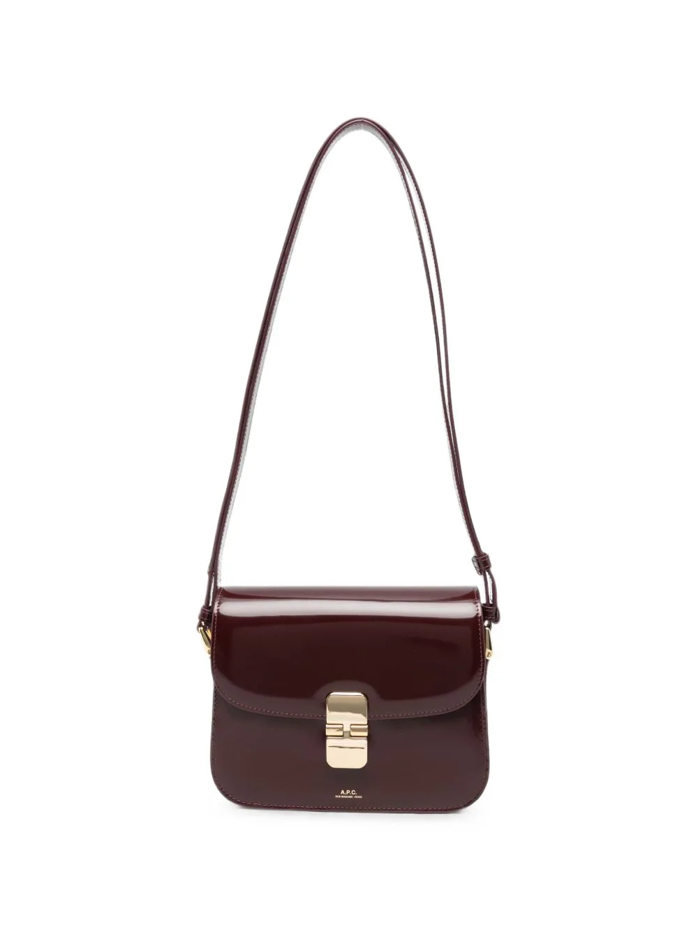 Grace Leather Mini Shoulder Bag by A.P.C.