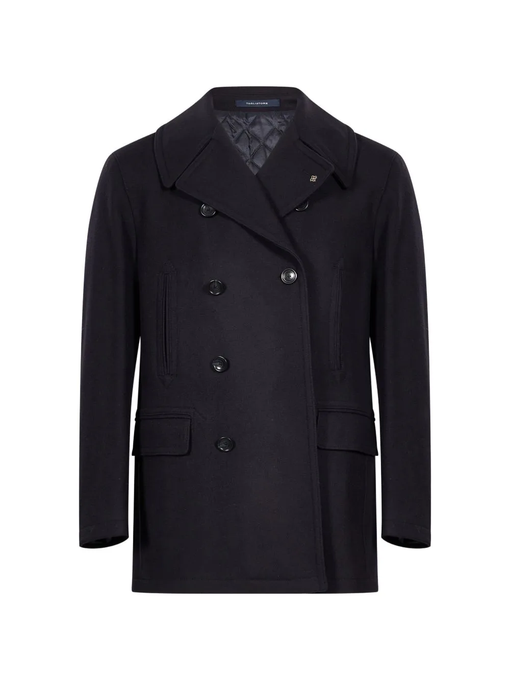 Double-Breasted Peacoat by Tagliatore
