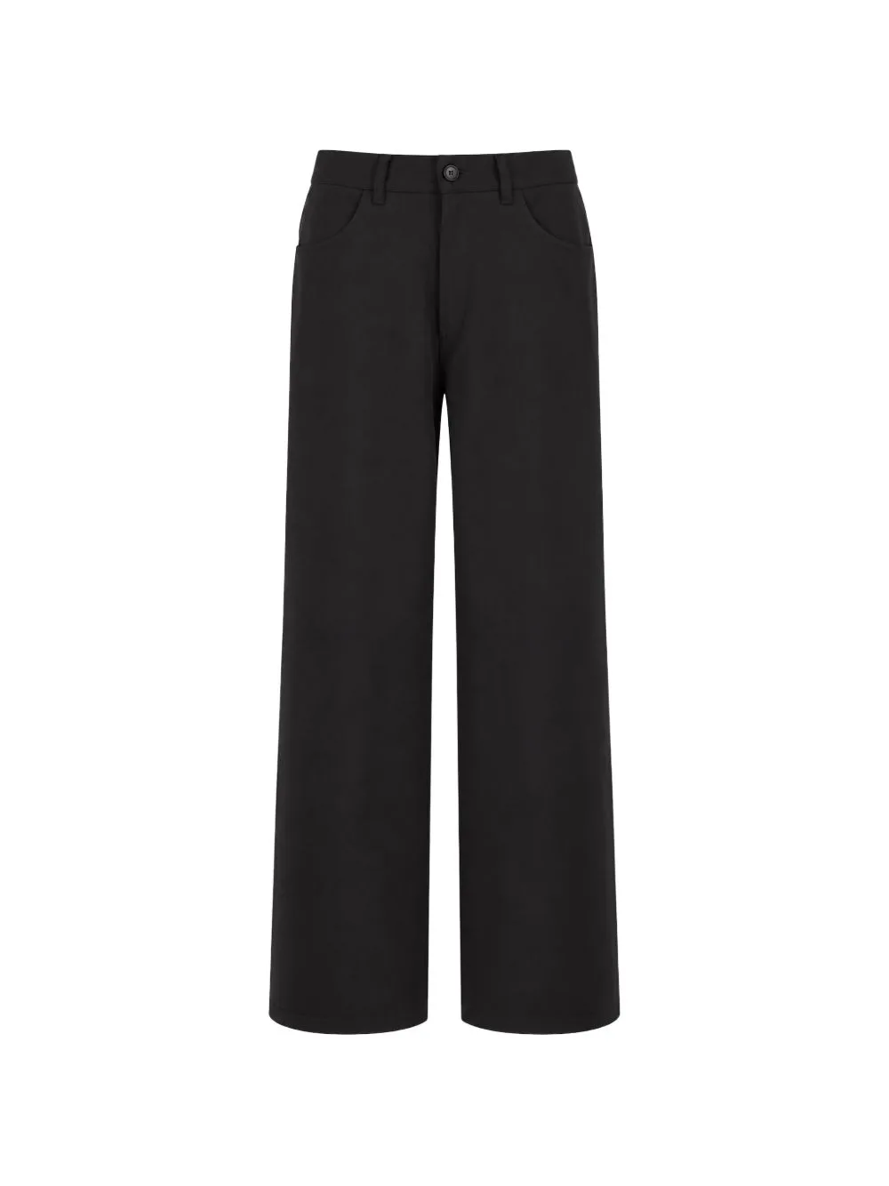 Red Cross Wide-Leg Trousers by Société Anonyme