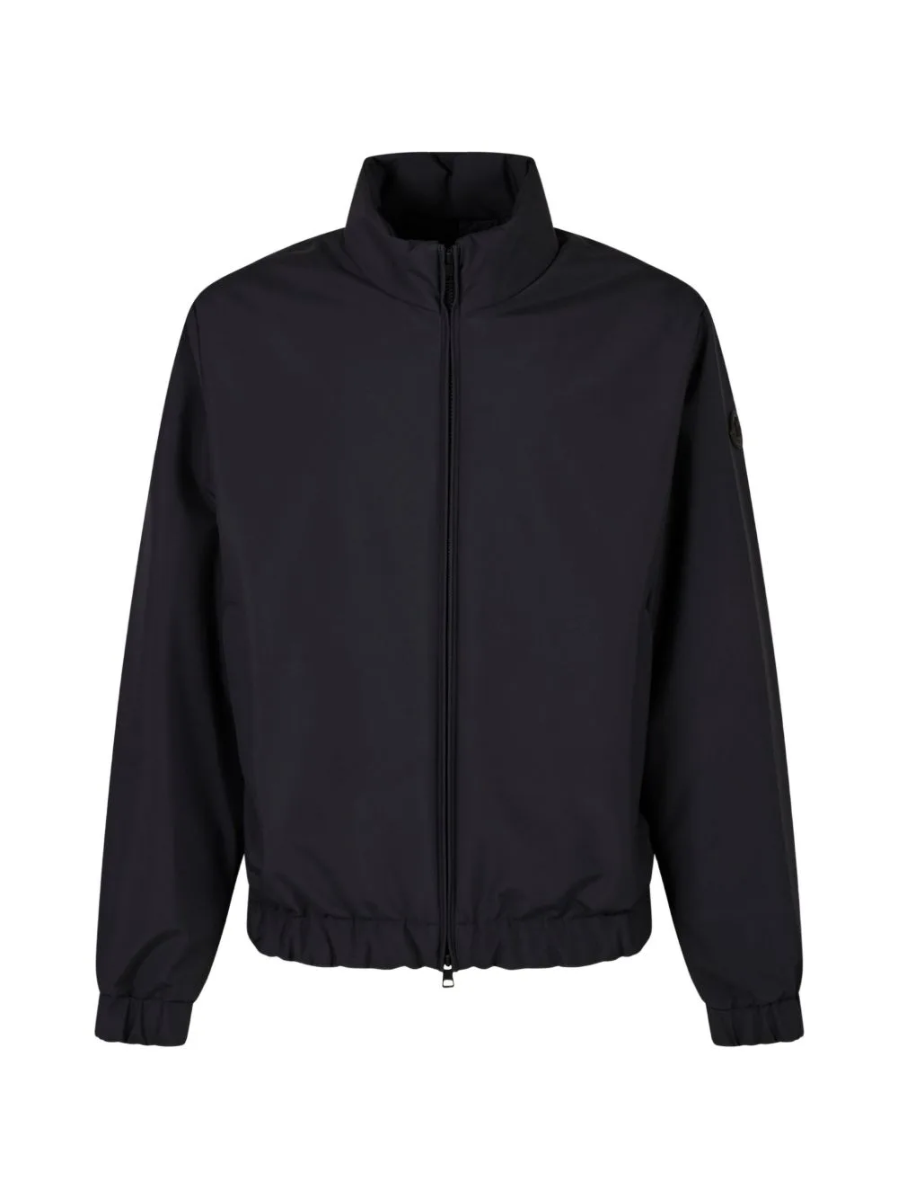 Logo-Patch High-Neck Jacket by Moncler