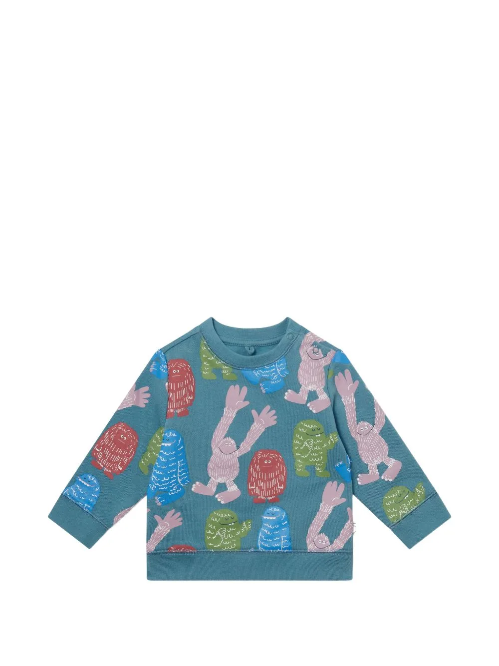 Monster-Print Sweater by Stella McCartney Kids