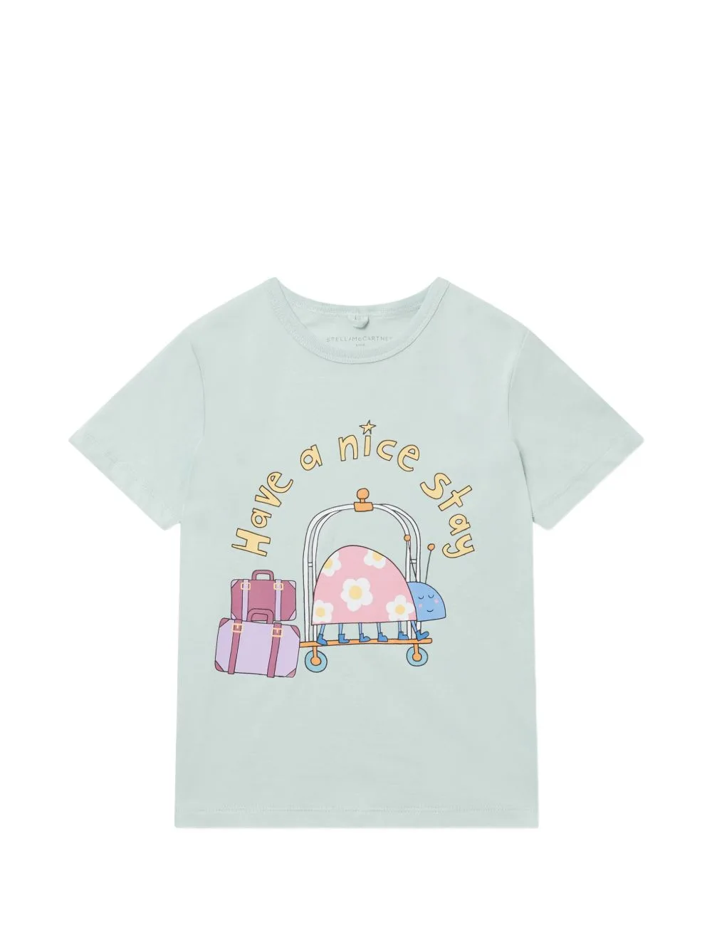 Hotel Graphic-Print T-Shirt by Stella McCartney Kids