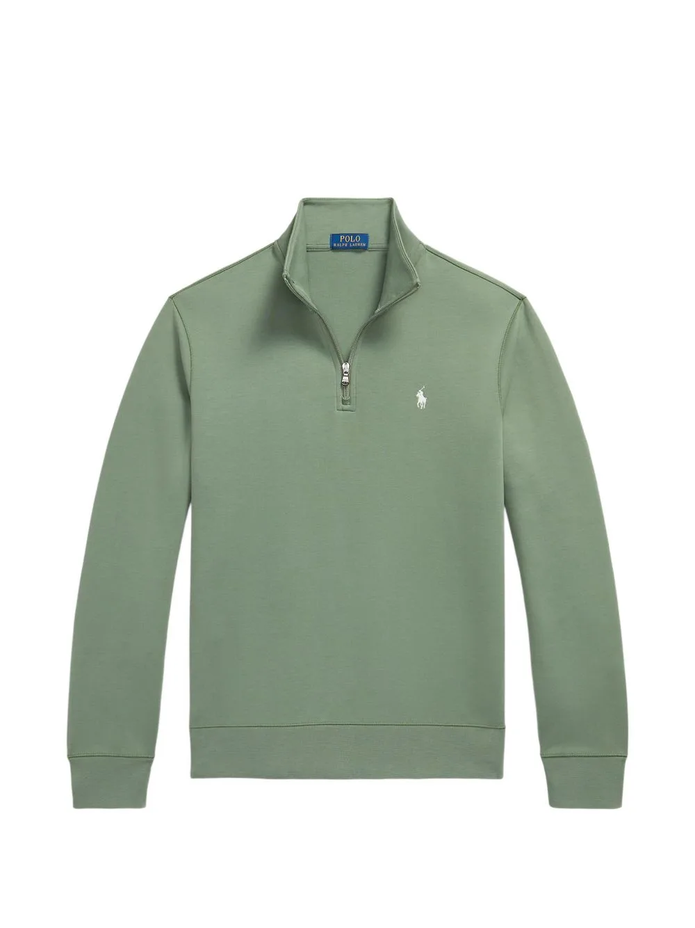 Quarter-Zip Embroidered-Logo Sweatshirt by Polo Ralph Lauren