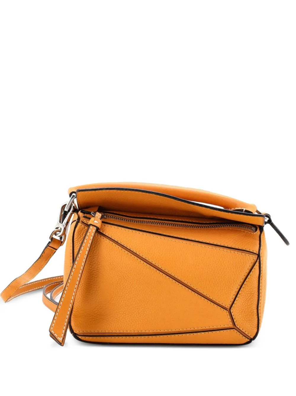 Puzzle Bag Leather Mini Crossbody Bag by Loewe Pre-Owned