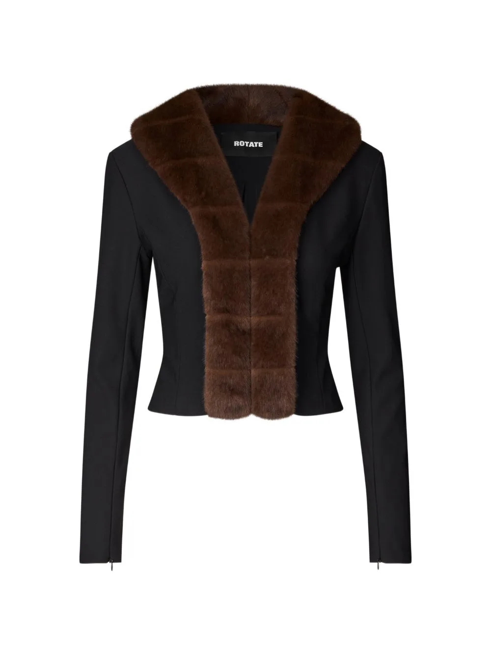 Faux-Fur Collar Jacket by ROTATE BIRGER CHRISTENSEN