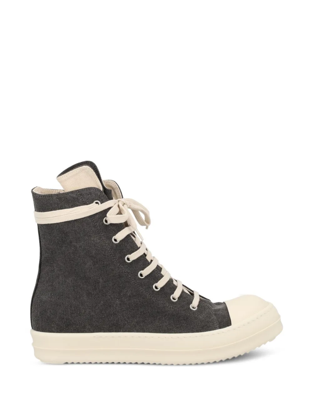Lace-Up High-Top Sneakers by Rick Owens DRKSHDW