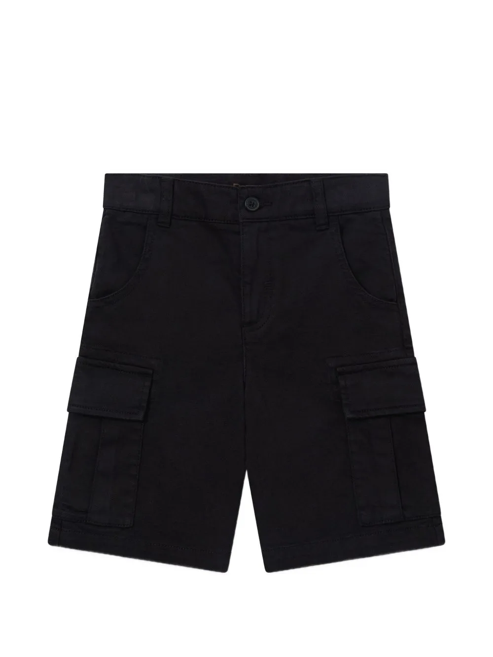 Gabardine Cargo Shorts by Stella McCartney Kids