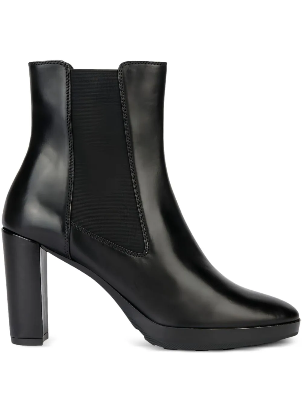 Walk Pleasure Elastic-Panel Block-Heel Booties