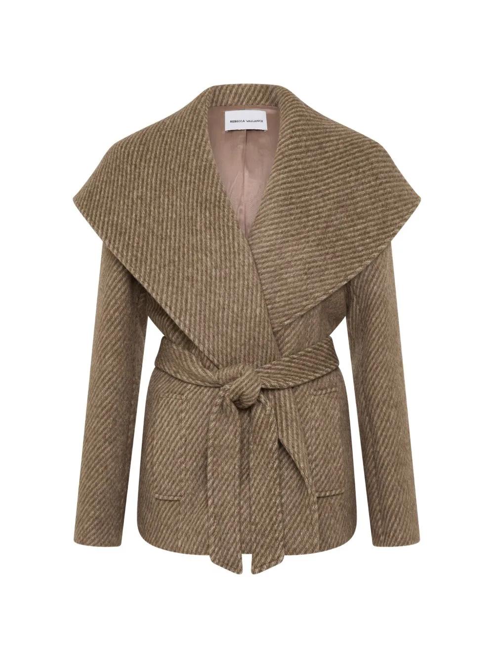 Lemuel Belted Wool Jacket by Rebecca Vallance