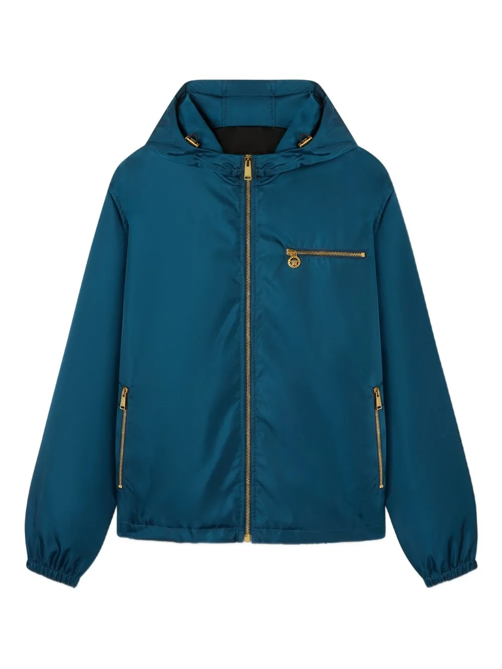 Nylon Windbreaker Jacket by Versace