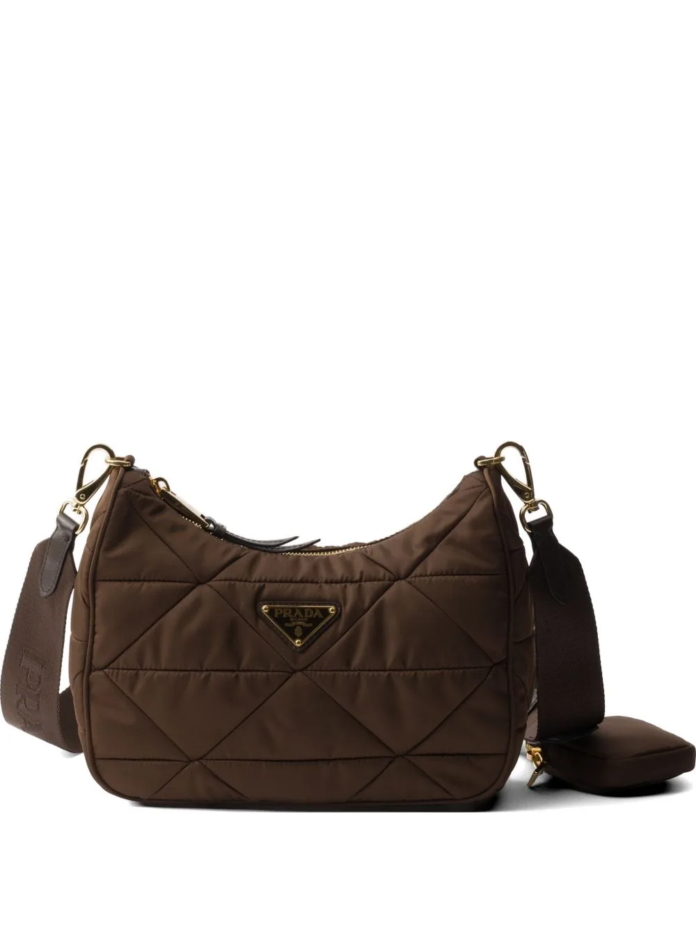 Padded Re-Nylon Shoulder Bag by Prada