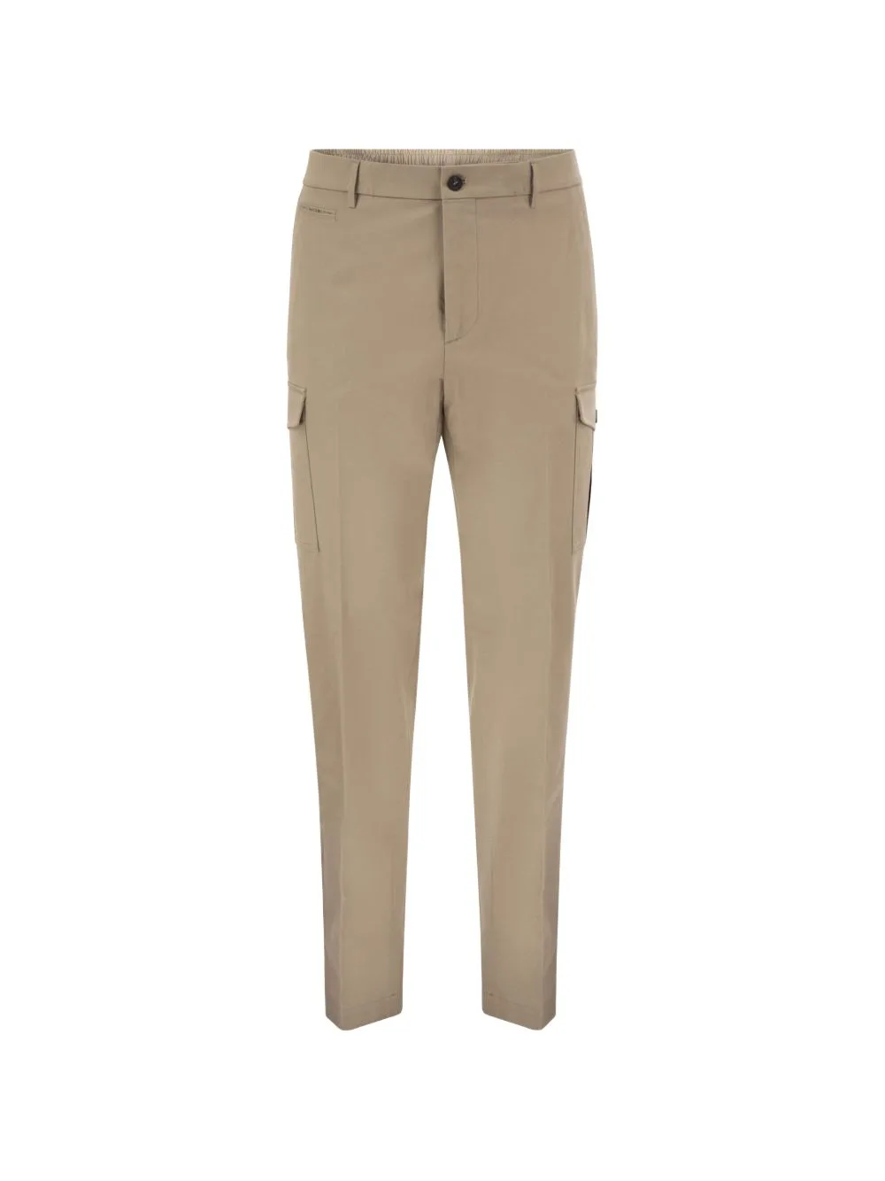 Cargo-Pockets Tapered-Trousers by Peserico