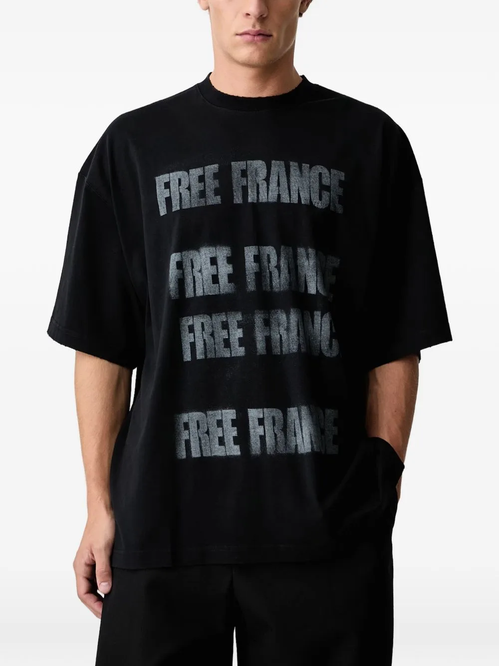 Slogan-Print T-Shirt by VETEMENTS
