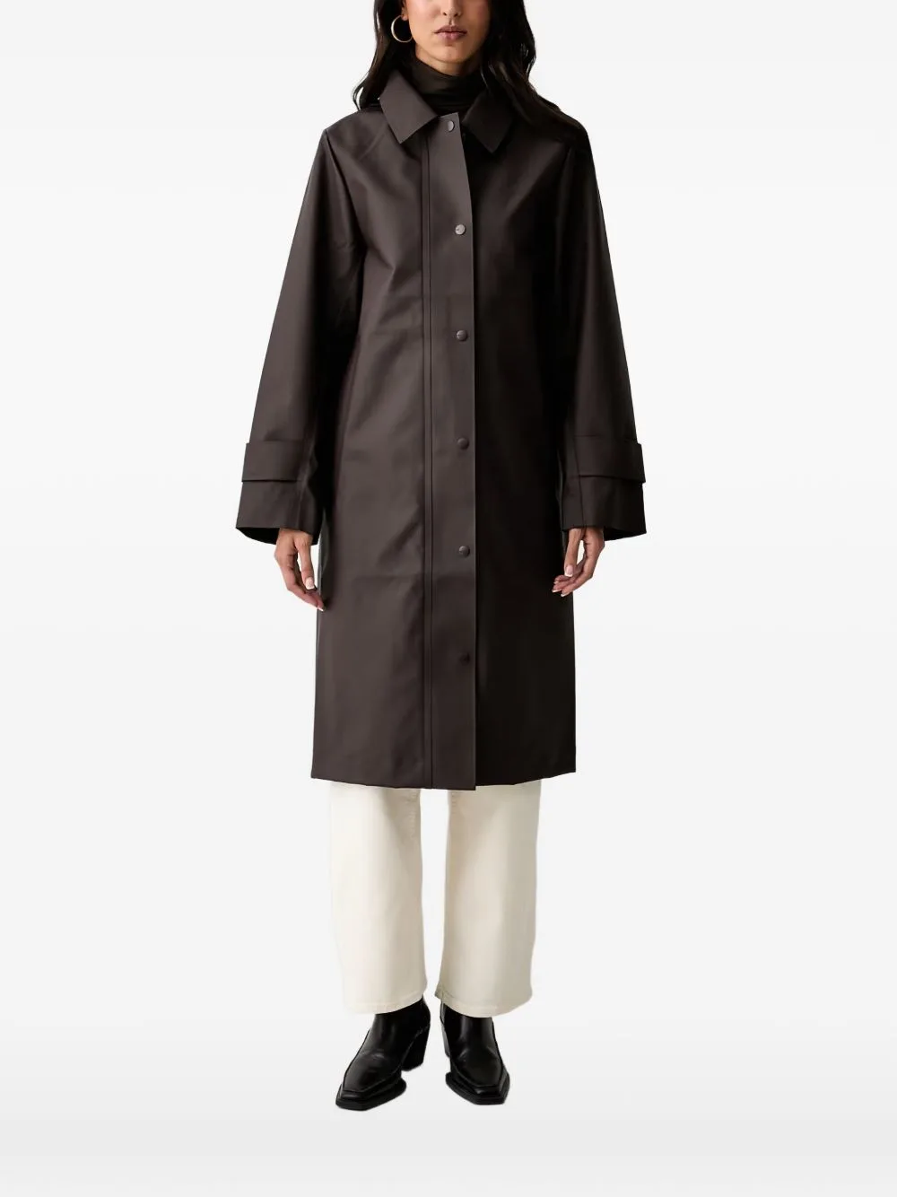 Button-Up Raincoat by Rains