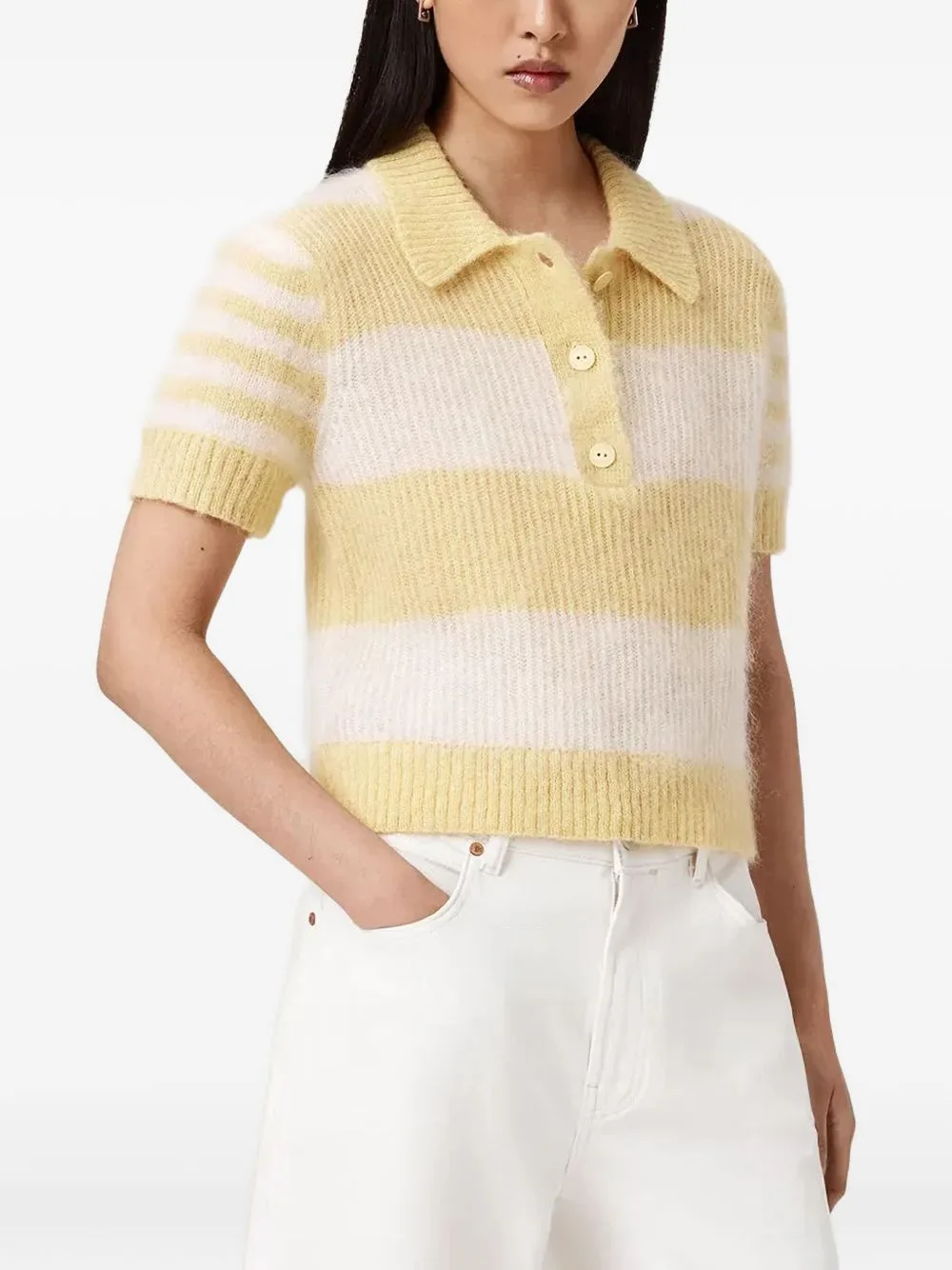 Clem Short-Sleeve Polo Shirt by AllSaints