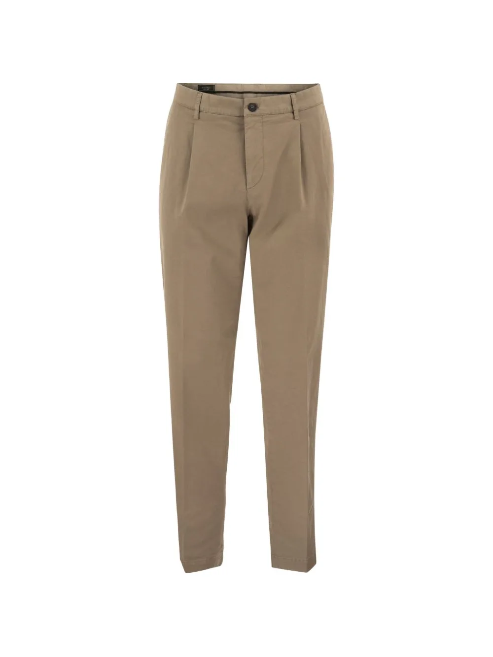 Zip-Fastening Tapered Trousers by Peserico