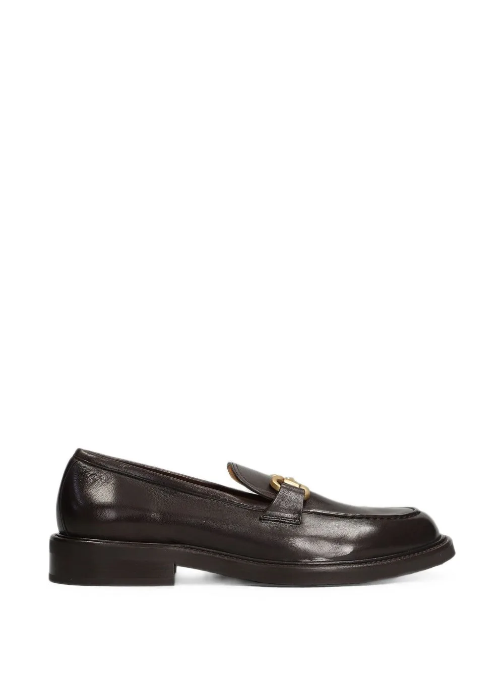 Horsebit Leather Loafers by mara bini