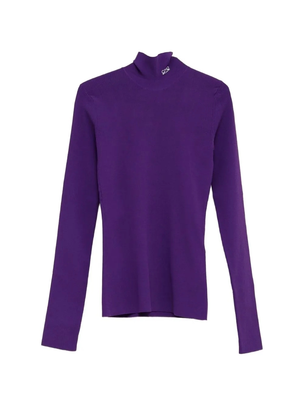 Logo-Embroidered High-Neck Sweater by LOEWE