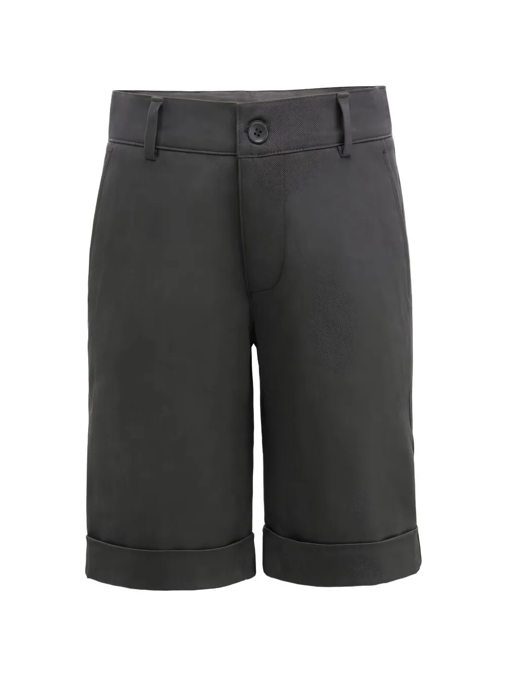 Turn-Up Formal Cotton Shorts by Moustache