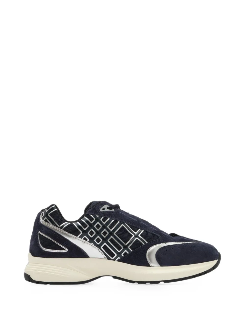 Suede Nylon Eclipse Sneakers by Burberry