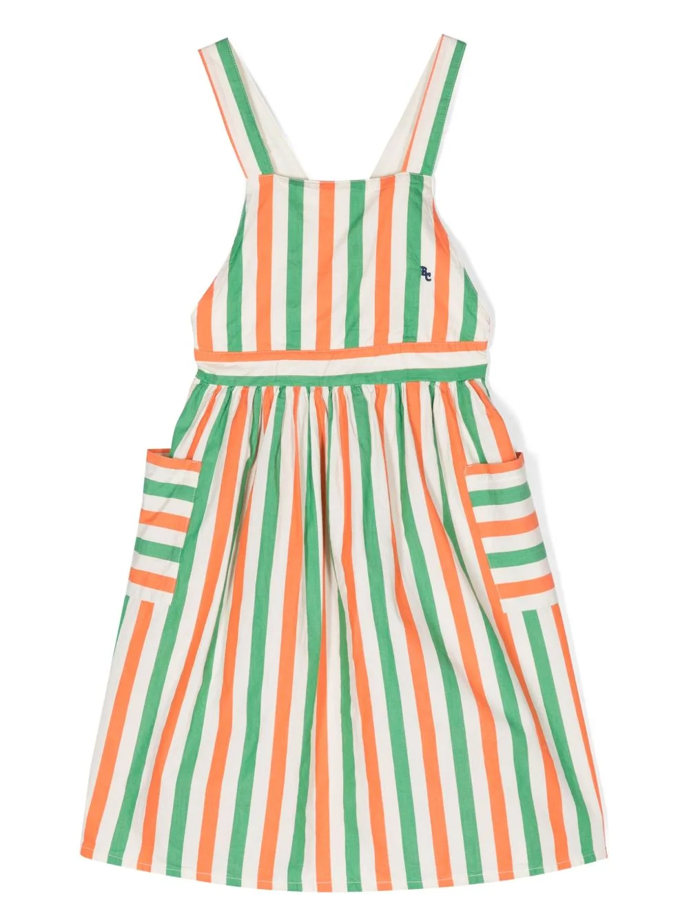 Striped Cotton Dress by Bobo Choses