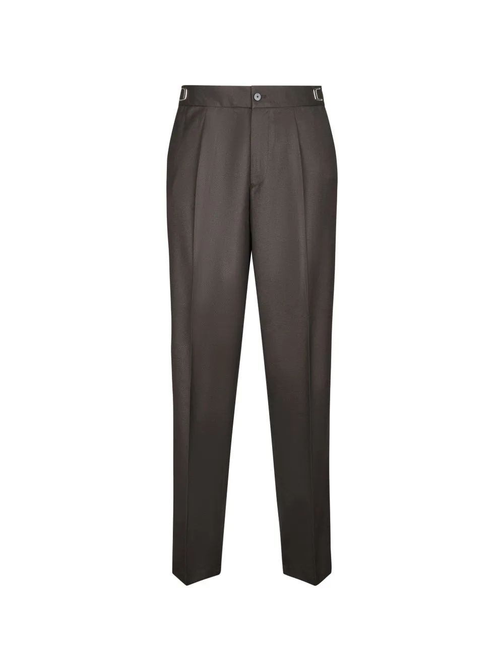 Pleated Side-Buckle Trousers by Cellar Door