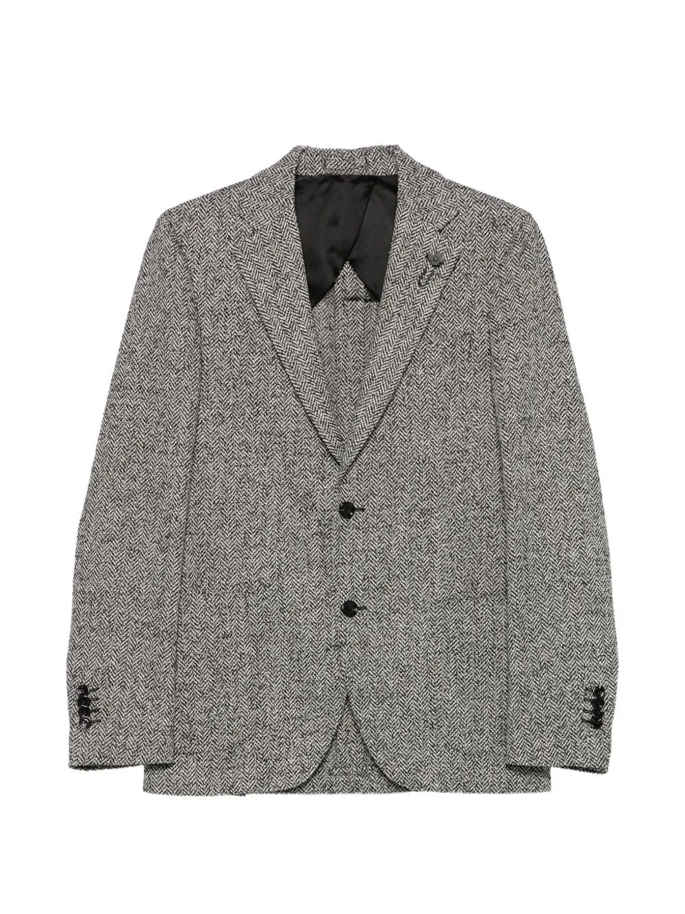 Iconic Herringbone-Pattern Blazer by Lardini