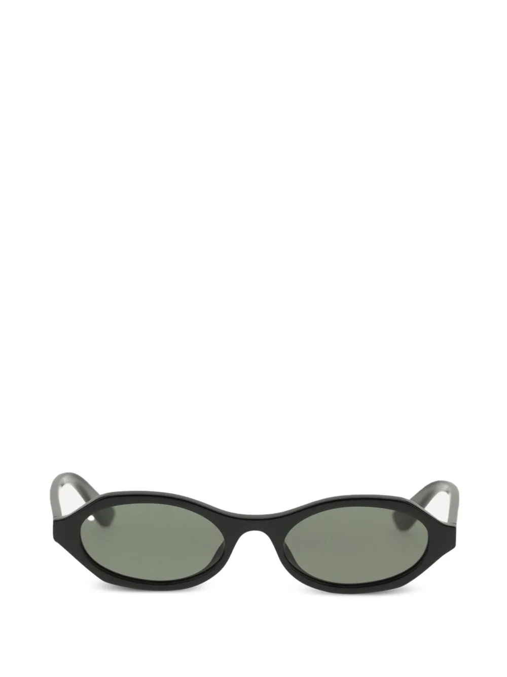 Oval-Frame Sunglasses by Alexander McQueen Eyewear