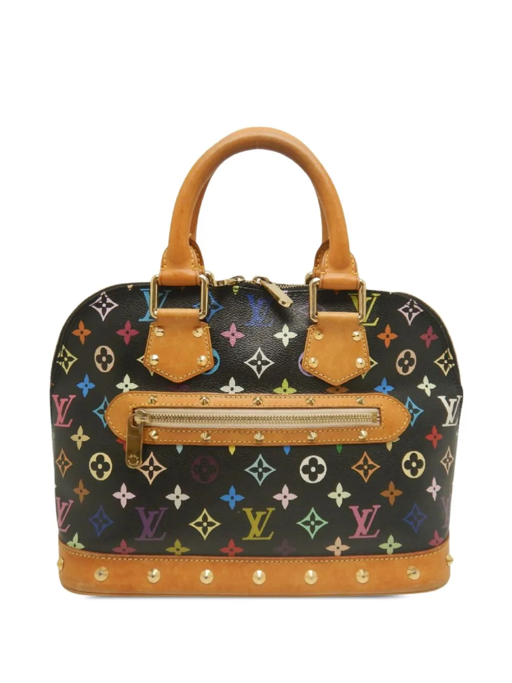 2004 Monogram Multicolore Alma PM Handbag by Louis Vuitton Pre-Owned