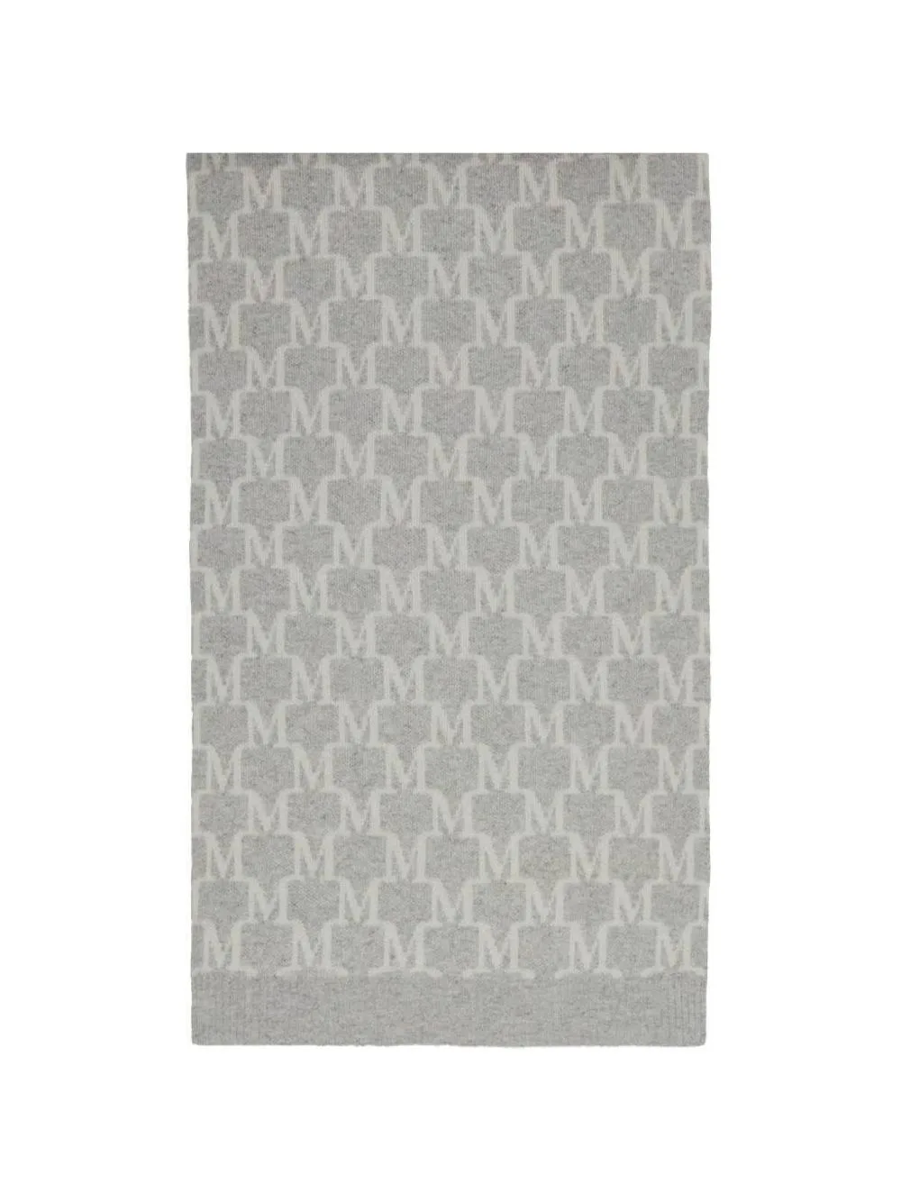 Monogram-Pattern Cashmere Scarf by Max Mara