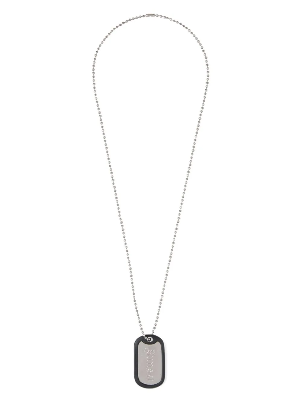 Dog Tag-Chain Necklace by Palm Angels