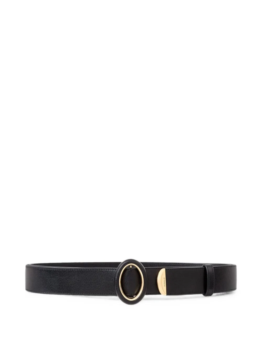 Sculpted Gem Belt in Leather by Givenchy