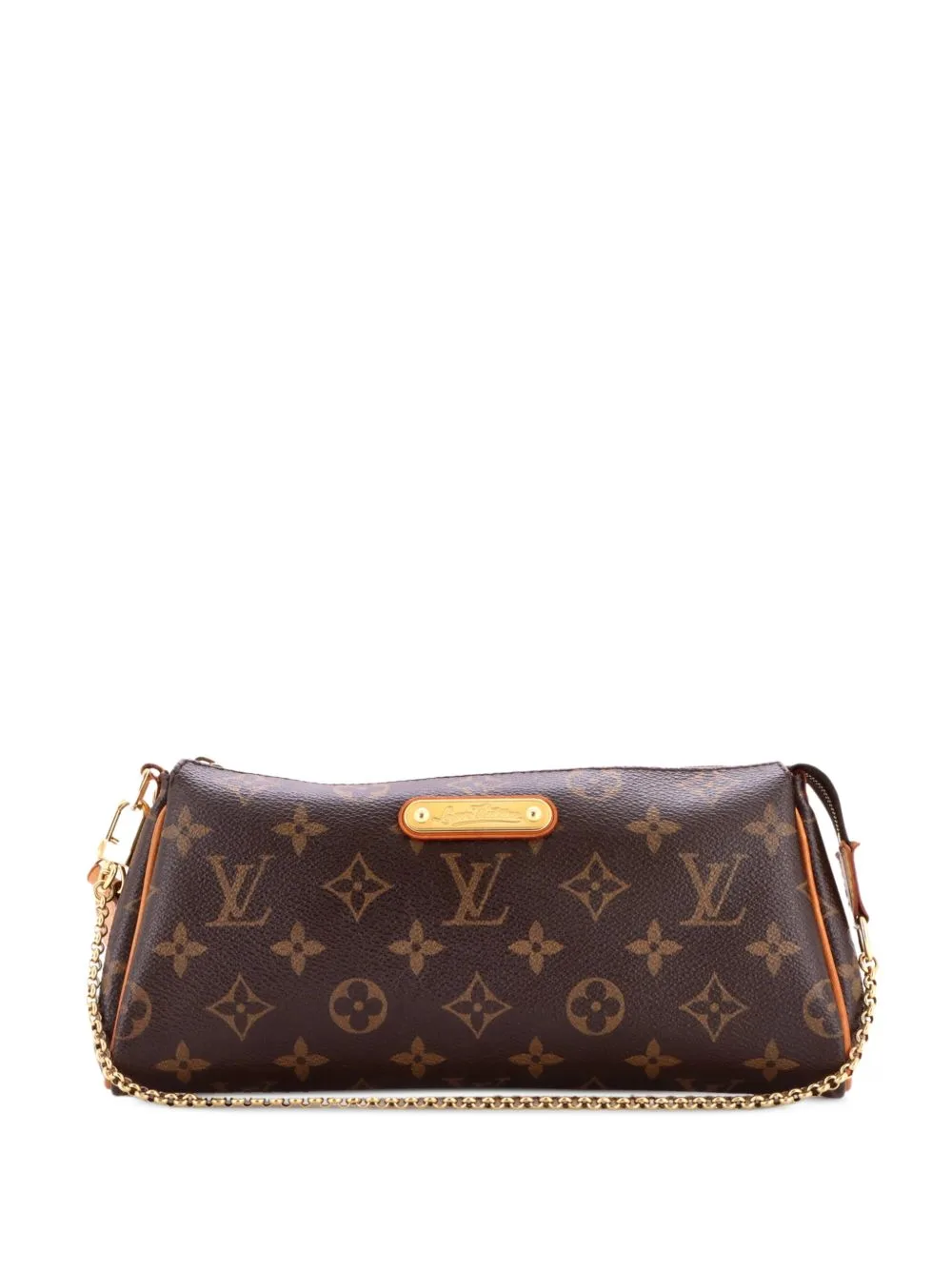 Eva Handbag Monogram Canvas Clutch Bag