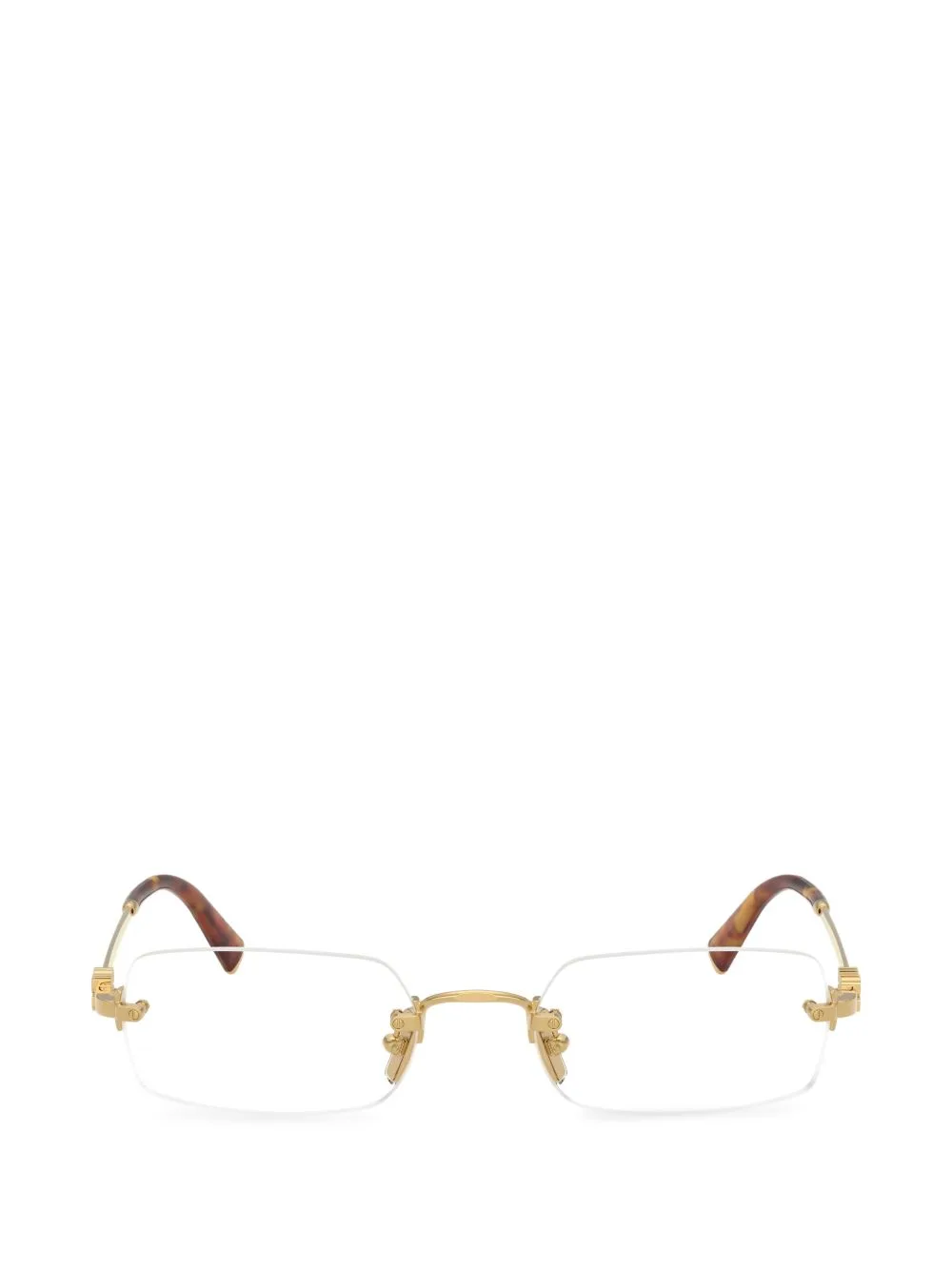 Rectangle-Frame Glasses by Miu Miu Eyewear