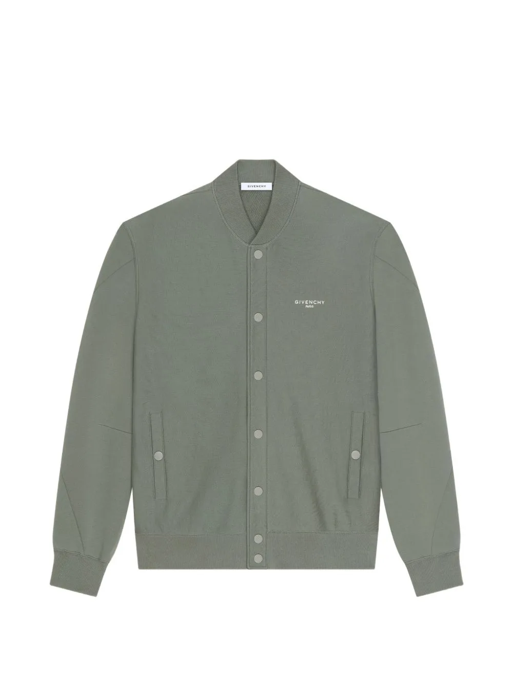 Couture Seam Cardigan in Fleece Embroidered Givenchy Paris by Givenchy