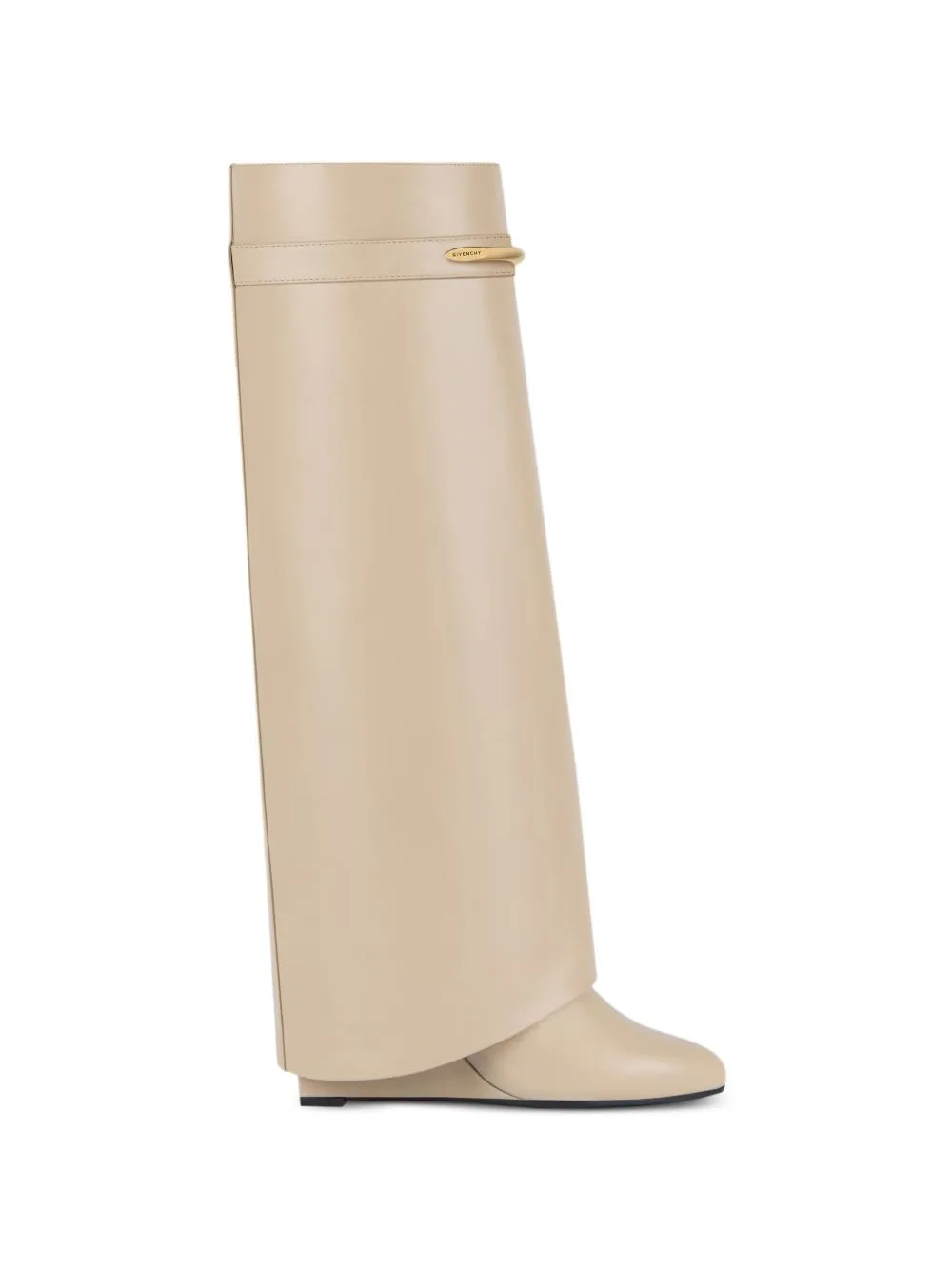 Shark Pinch Boots in Leather by Givenchy