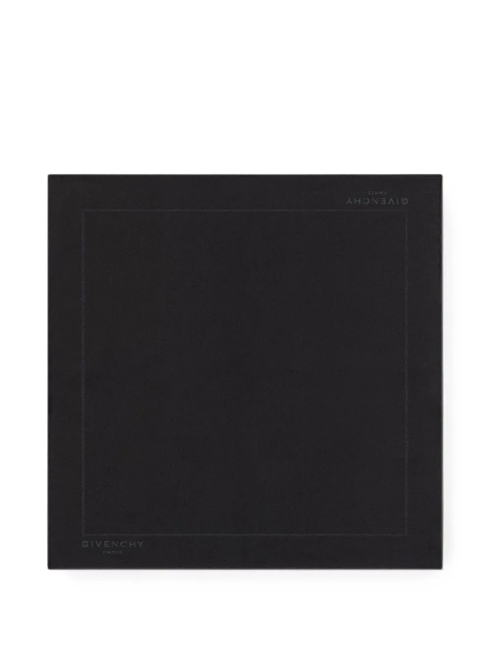 Givenchy Paris Pocket Square in Silk Jacquard by Givenchy