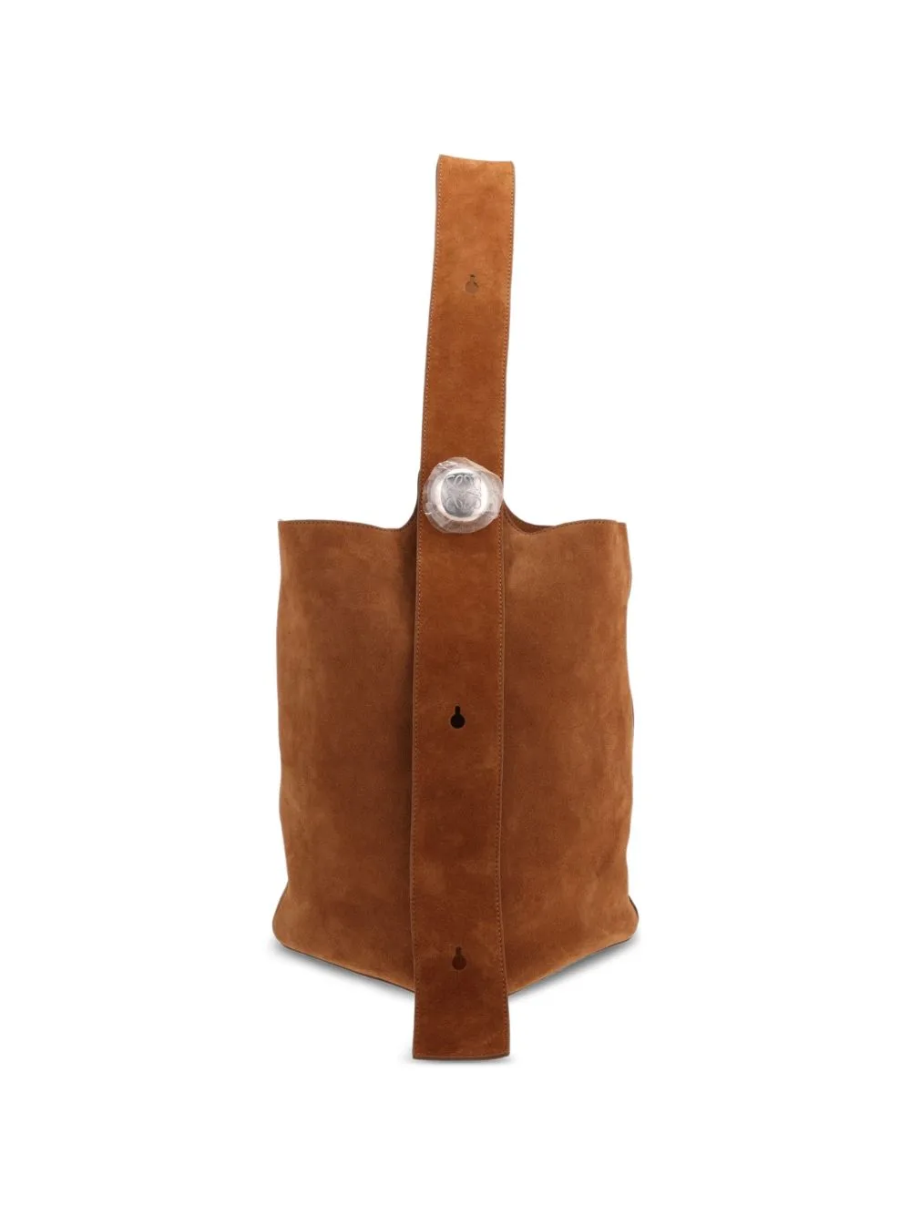 2020s Pebble Suede Handbag by Loewe Pre-Owned