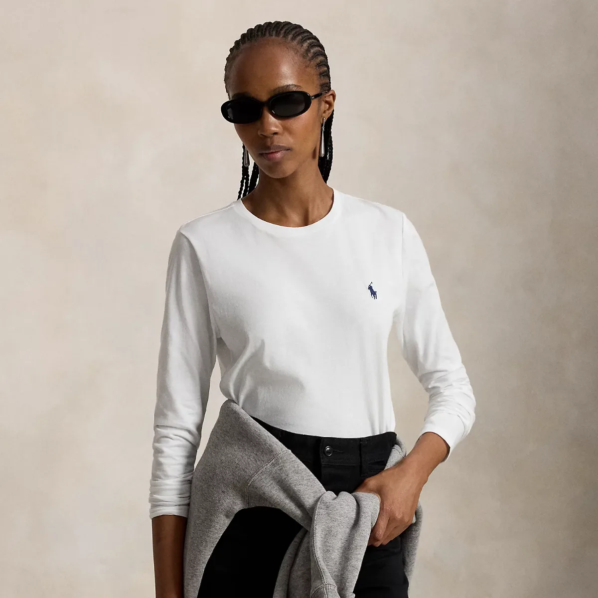 Classic Fit Jersey Long-Sleeve Tee by Polo Ralph Lauren